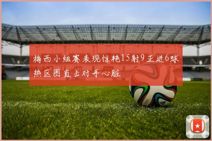 梅西小组赛表现惊艳15射9正进6球热区图直击对手心脏
